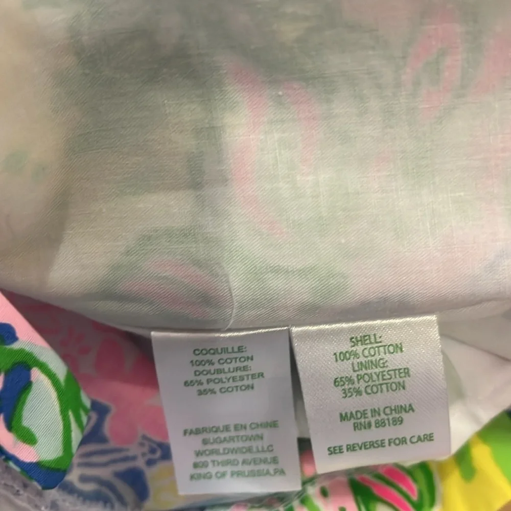Lilly Pulitzer girls shift dress in print cheek to cheek size 10 NWT RARE!